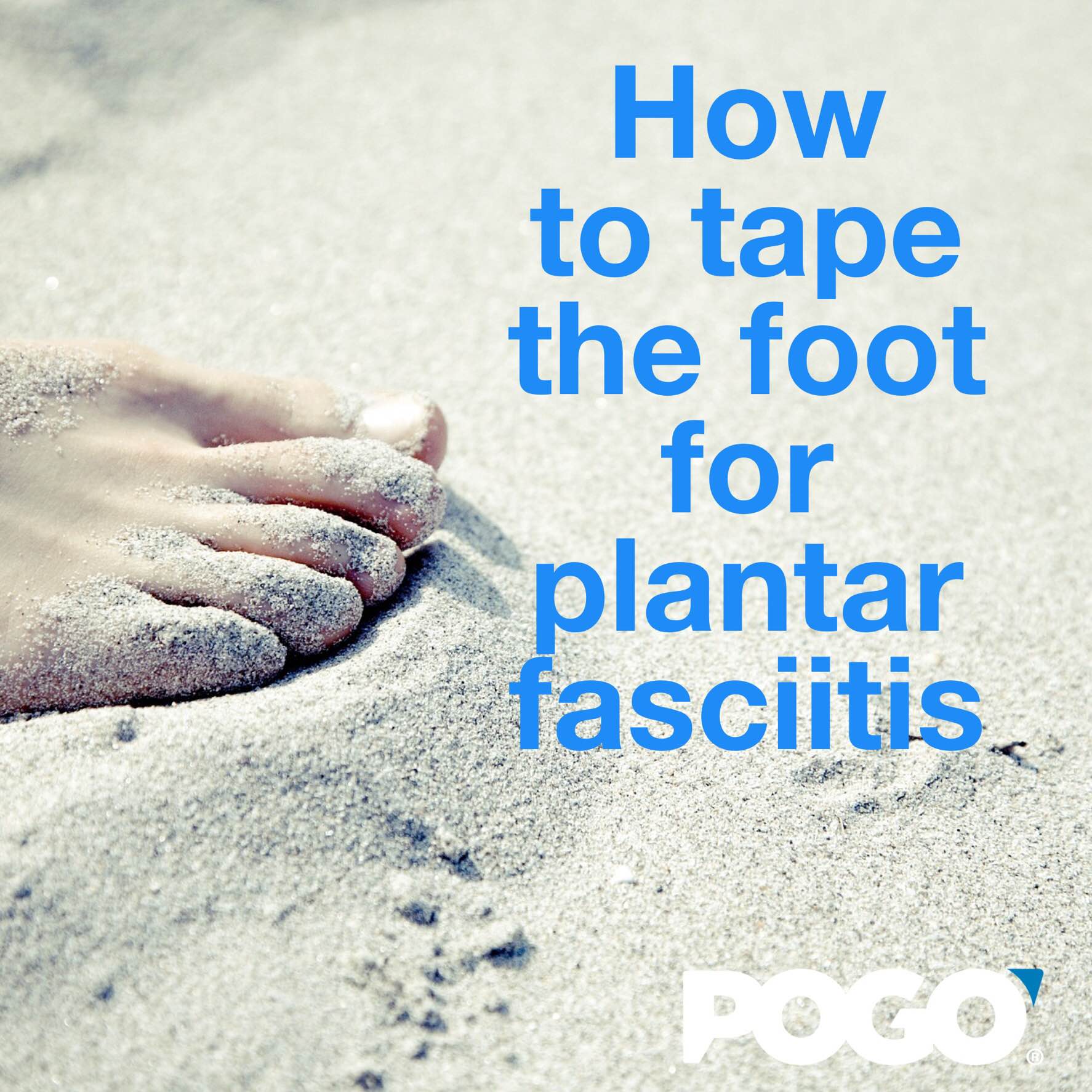 tape foot for plantar fasciitis