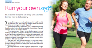 Run Your Own Race Book POGO Physio 
